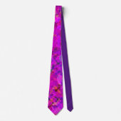 Abstracte benzine stropdas (Voorkant)