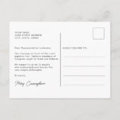 Abstracte berg en zon nemen de hoge weg briefkaart (Achterkant)