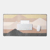 Abstracte bergen bureaumat (Keyboard & Muis)