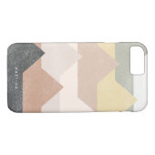 Abstracte bergen Case-Mate iPhone case (Achterkant (Horizontaal))
