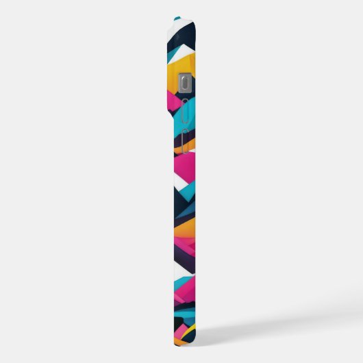 abstracte bergen iPhone hoesje (Linkerkant)