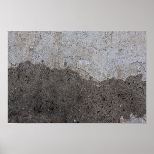 Abstracte betonnen textuur poster (Voorkant)