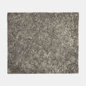 Abstracte betontextuur fleece deken (Voorkant (Horizontaal))