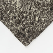 Abstracte betontextuur fleece deken (Hoek)