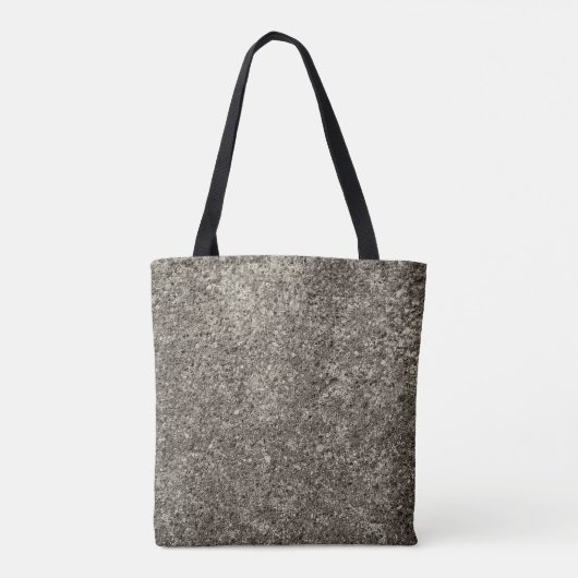 Abstracte betontextuur tote bag (Achterkant)