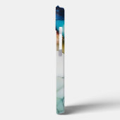 Abstracte beweegbare alcoholinkt Case-Mate iPhone case (Achterkant / Links)