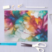 Abstracte beweegbare alcoholinkt tissuepapier (Craft)