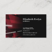 Abstracte bewegingsachtergrond van de vormsnelheid visitekaartje (Achterkant)