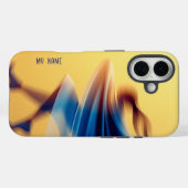 Abstracte bewegingsonscherpte Case-Mate iPhone case (Achterkant (horizontaal))