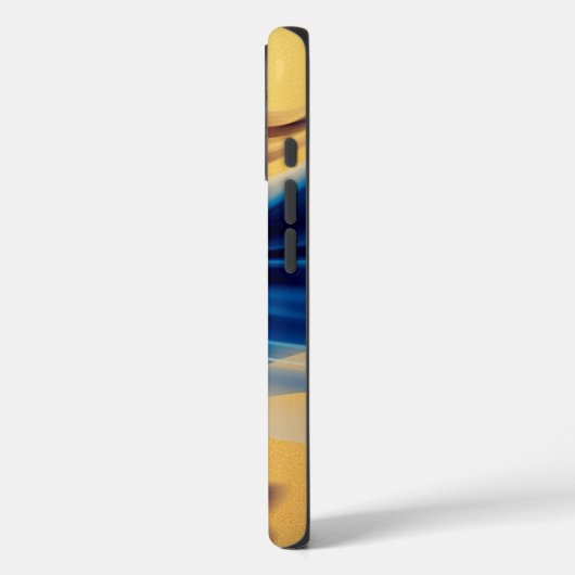 Abstracte bewegingsonscherpte Case-Mate iPhone case (Achterkant / Links)