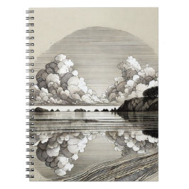 Abstracte bewolking | Notitieboek Journal