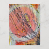 abstracte bijwerkingen collage  briefkaart (Voorkant)