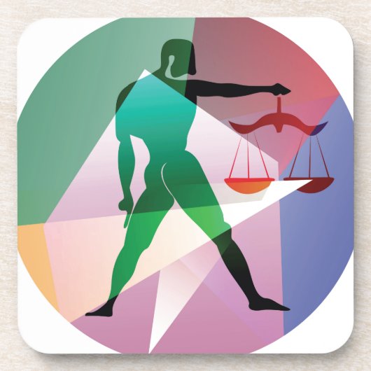 abstracte bil drankjes onderzetter (Voorkant)