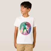 abstracte bil t-shirt (Voorkant volledig)