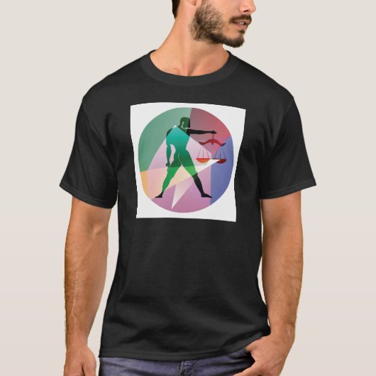 abstracte bil t-shirt (Voorkant)