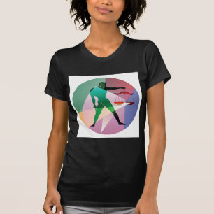 abstracte bil t-shirt