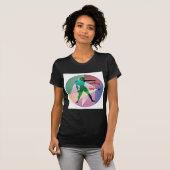 abstracte bil t-shirt (Voorkant volledig)