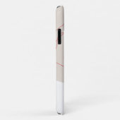 Abstracte blad terracotta vormen Case-Mate iPhone case (Achterkant/rechts)