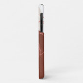 Abstracte blad terracotta vormen Case-Mate iPhone case (Achterkant/links)