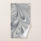 Abstracte bladeren 2 badhanddoeken bad handdoek (Handdoek)