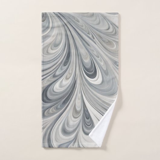 Abstracte bladeren 2 badhanddoeken bad handdoek (Handdoek)