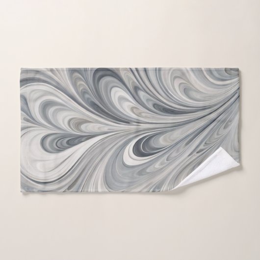 Abstracte bladeren 2 badhanddoeken bad handdoek (Handdoek)