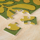 Abstracte bladeren, #3 legpuzzel (Zijkant)