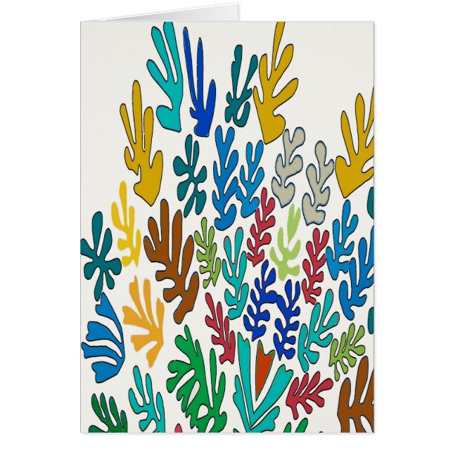 Abstracte bladeren (hart) (Voorkant)