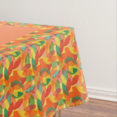 Abstracte bladeren Thanksgiving Tafelkleed (Voorbeeld)