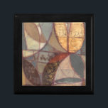 Abstracte bladschilderij van Floral door Norman Wy Cadeaudoosje<br><div class="desc">Abstracte bloesolfpatronen bevolken dit schilderij van Norman Wyatt. De donkere kleur van het stuk helpt de geslepen delen nog meer pop,  waardoor het werk nog meer leven krijgt. Dit zou een geweldig cadeau zijn voor iemand die van hedendaagse kunst houdt!</div>