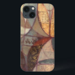 Abstracte bladschilderij van Floral door Norman Wy Case-Mate iPhone Case<br><div class="desc">Abstracte bloesolfpatronen bevolken dit schilderij van Norman Wyatt. De donkere kleur van het stuk helpt de geslepen delen nog meer pop,  waardoor het werk nog meer leven krijgt. Dit zou een geweldig cadeau zijn voor iemand die van hedendaagse kunst houdt!</div>