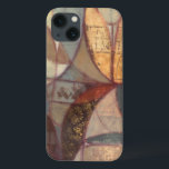 Abstracte bladschilderij van Floral door Norman Wy Case-Mate iPhone Case<br><div class="desc">Abstracte bloesolfpatronen bevolken dit schilderij van Norman Wyatt. De donkere kleur van het stuk helpt de geslepen delen nog meer pop,  waardoor het werk nog meer leven krijgt. Dit zou een geweldig cadeau zijn voor iemand die van hedendaagse kunst houdt!</div>