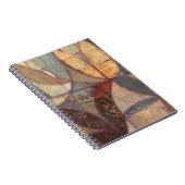 Abstracte bladschilderij van Floral door Norman Wy Notitieboek (Rechterzijde)