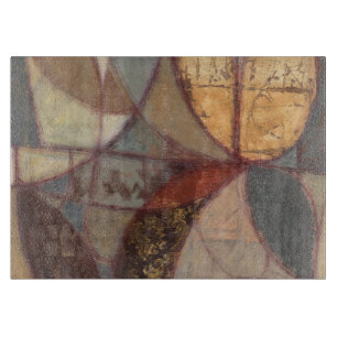 Abstracte bladschilderij van Floral door Norman Wy Snijplank