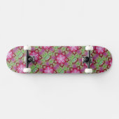 ABSTRACTE BLAUW PINK PAARSE STARS SKATEBOARD (Horizontaal)