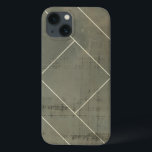 Abstracte blauwdruk met geometrische vormen iPhone 13 hoesje<br><div class="desc">driehoeken,  vierkantjes en L-blokken. Oh mijn! Dit patroon werd gecreeerd door de Studio van de Visie als abstracte geometrische blauwdruk. Waarvoor is het een blauwdruk? Koop het stuk en laat je vrienden overleggen!</div>