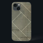 Abstracte blauwdruk met geometrische vormen iPhone 13 hoesje<br><div class="desc">driehoeken,  vierkanten en L-blokken. Oh,  mijn! Dit patroon werd gecreeerd door Visual Studio als abstracte geometrisch blauwdruk. Waar is het een blauwdruk voor? Koop het stuk en laat je vrienden het bespreken!</div>