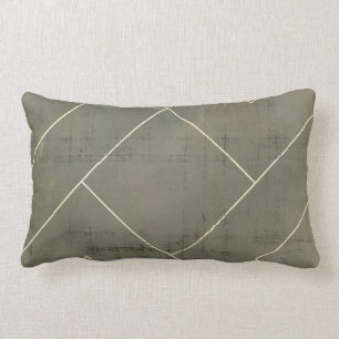 Abstracte blauwdruk met geometrische vormen kussen