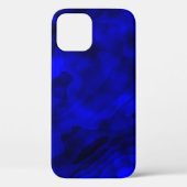 Abstracte Blauwe Aquarel Verf Case-Mate iPhone Case (Achterkant)