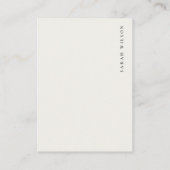 Abstracte blauwe goudmakerboeken voor Baby shower Informatiekaartje (Achterkant)