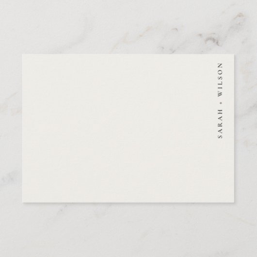 Abstracte blauwe goudstropdas QR-code RSVP Informatiekaartje (Achterkant)