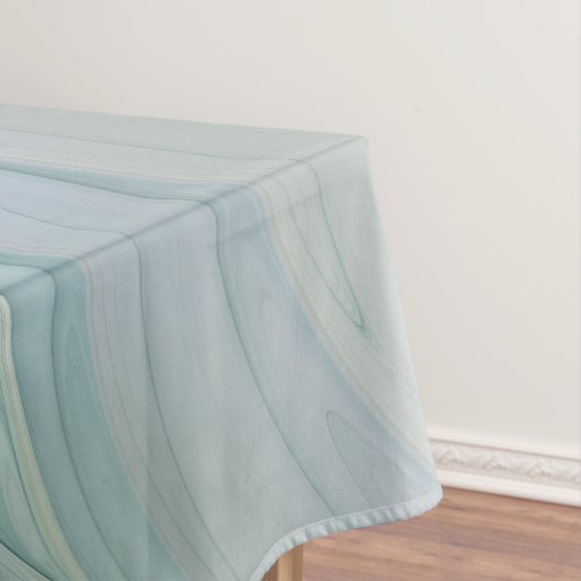 Abstracte blauwe groene vlinder Fantasy Fractal Ar Tafelkleed (Voorbeeld)