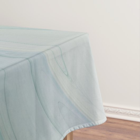 Abstracte blauwe groene vlinder Fantasy Fractal Ar Tafelkleed (Voorbeeld)