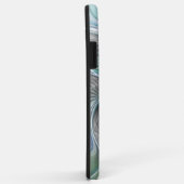Abstracte Blauwe Groene Vlinder Fantasy Fractale K Case-Mate iPhone Case (Achterkant/rechts)