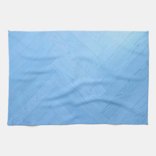 Abstracte Blauwe Houten Vloerplaat   keukenhanddoe Theedoek