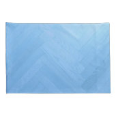 Abstracte Blauwe Houten Vloerplaat | Kussensloop (Achterkant-Rechts)