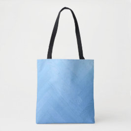 Abstracte Blauwe Houten Vloerplaat | Tote bag