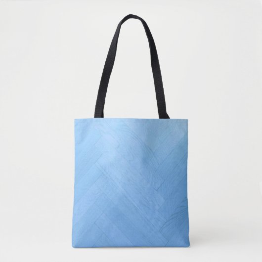 Abstracte Blauwe Houten Vloerplaat | Tote bag (Voorkant)