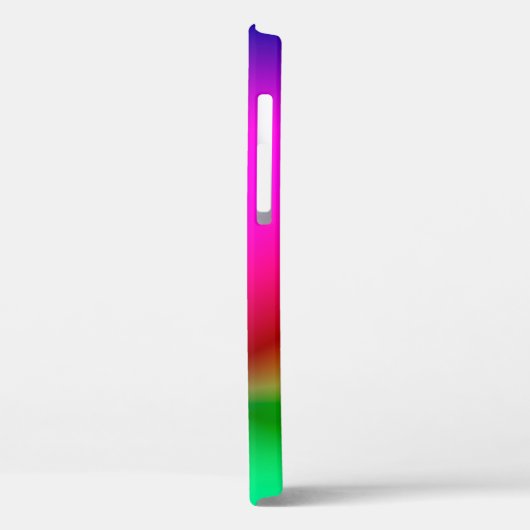 abstracte blauwe lichtachtergrond, kleurrijk patro Case-Mate iPhone case (Achterkant / Links)