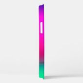 abstracte blauwe lichtachtergrond, kleurrijk patro Case-Mate iPhone case (Achterkant / Rechts)